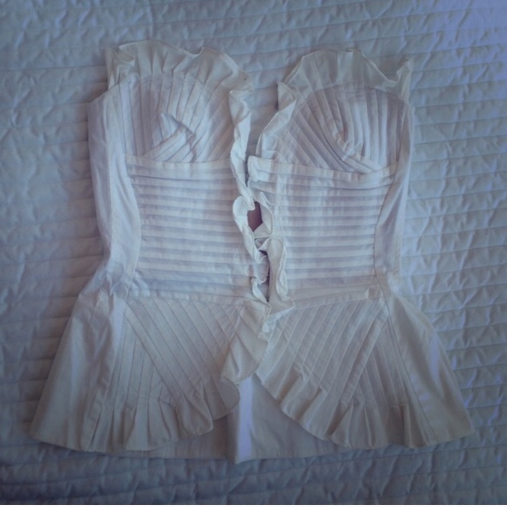 Byron Lars bustier top